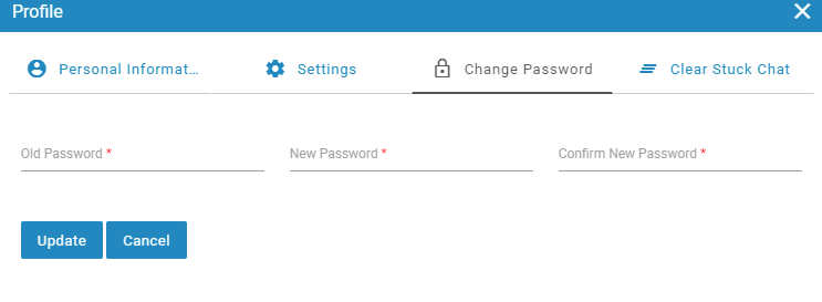 Change password agent