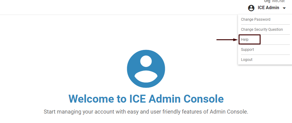 Admin console 10