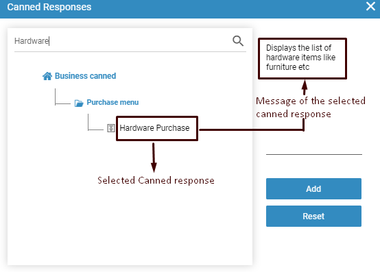 Email canned response1
